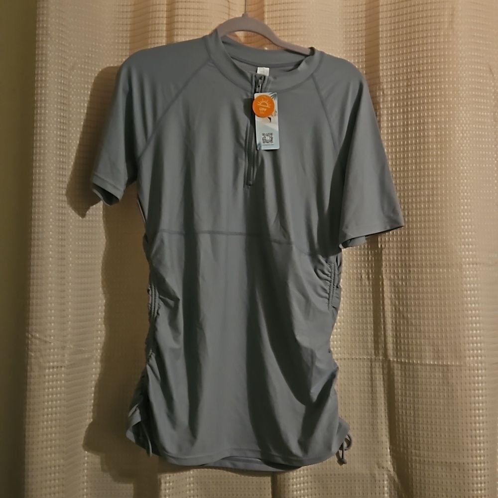 Mycamo rush guard  top new L gray